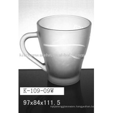 K-109 glas tea mug with frosted body